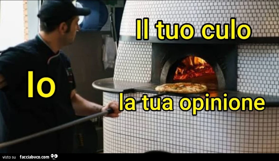 Sticazzi la tua opinione
