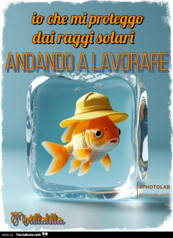 Vado a lavorare