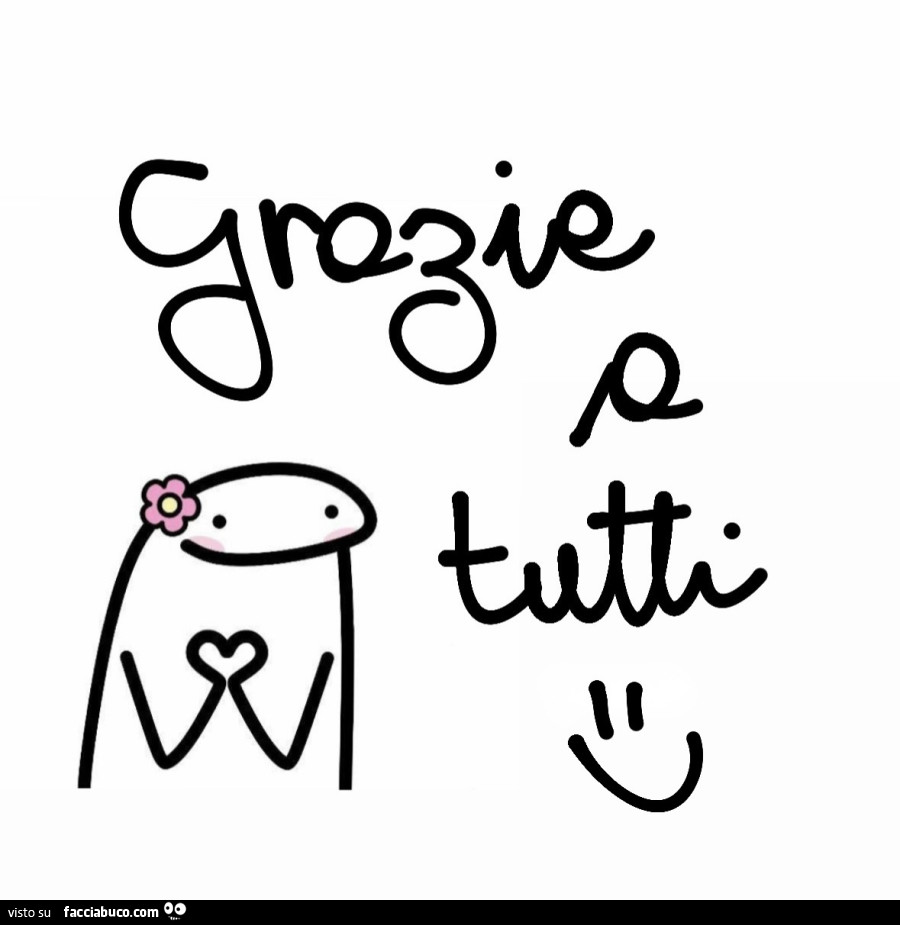 Grazie a tutti