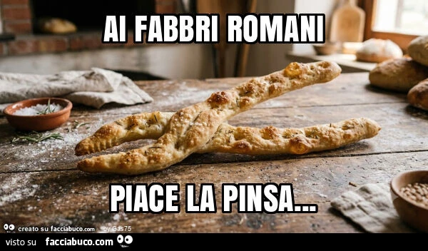 Ai fabbri romani piace la pinsa