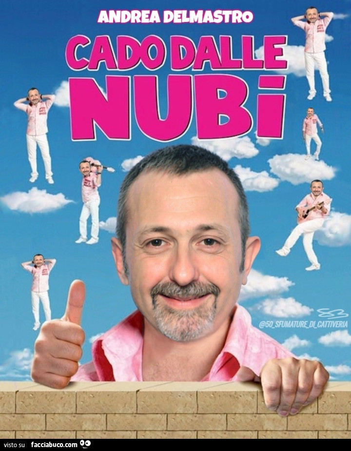 Cado dalle nubi