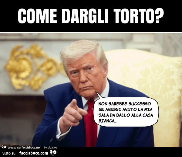Come dargli torto?