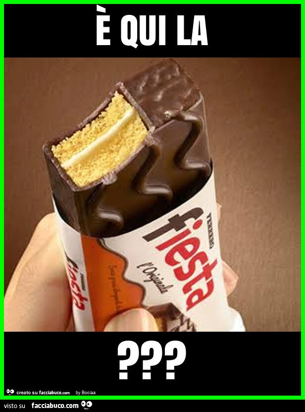 È qui la?