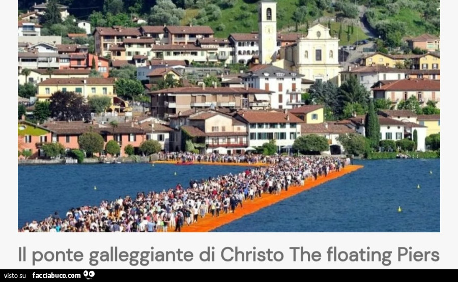 Christo, l'artista