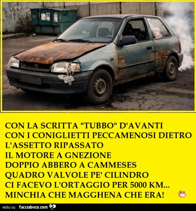 Automobili dei Coatti anni '80