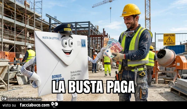 La busta paga