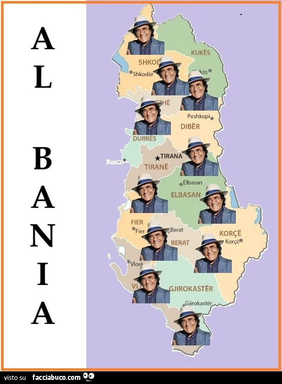 Albania terra di Al Bano