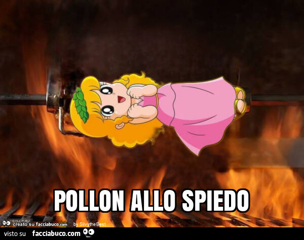 Pollon allo spiedo