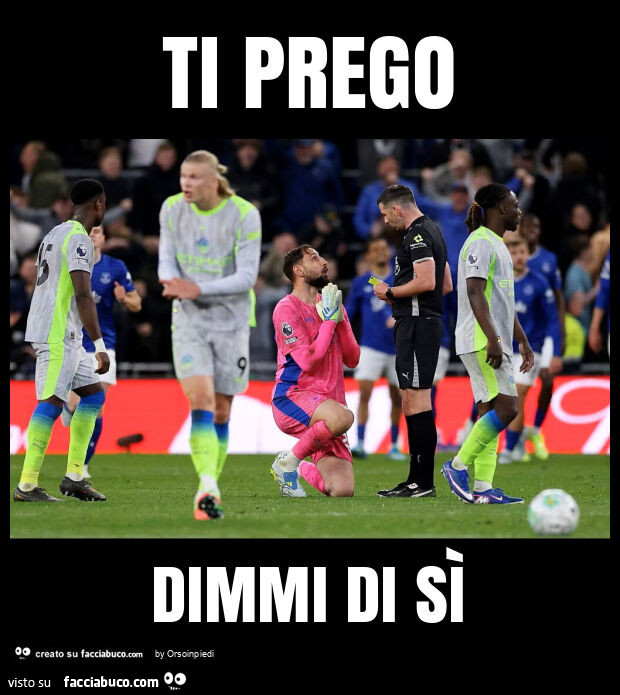 Ti prego dimmi di sì
