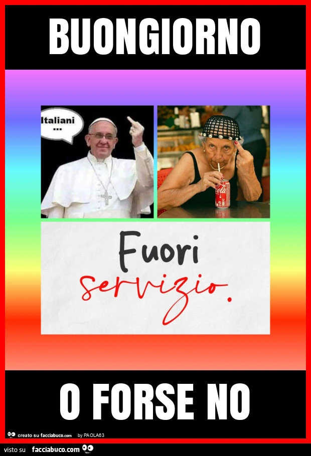 Buongiorno o forse no