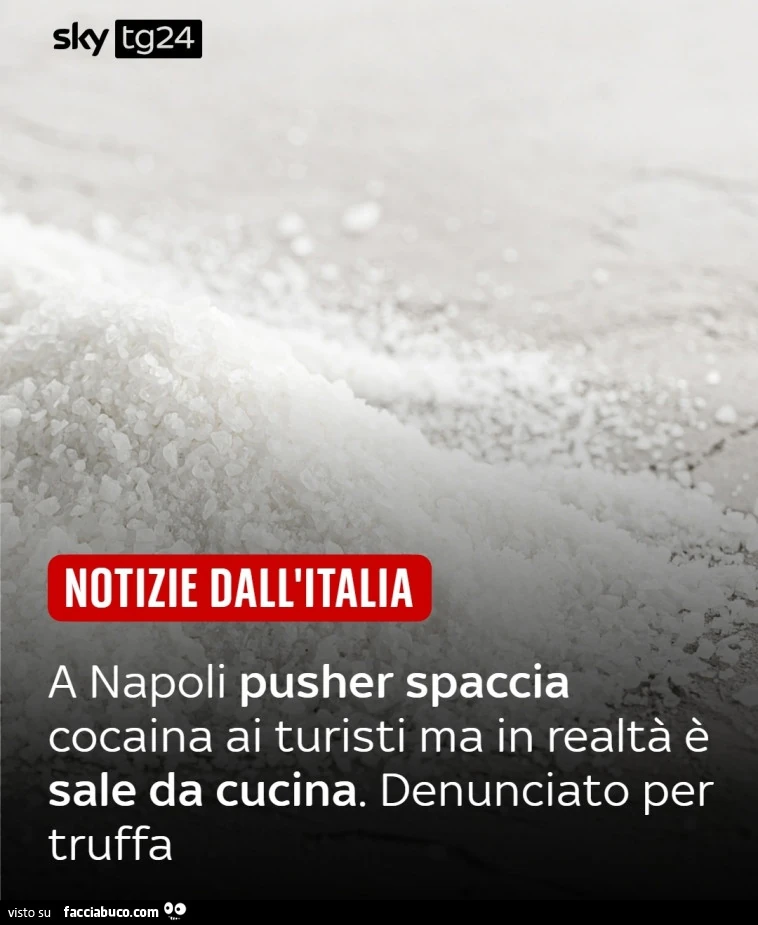 Cocaina pacco a Napoli