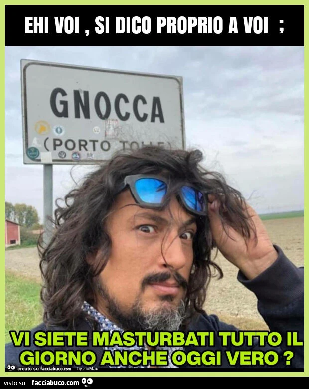Ehi voi, si dico proprio a voi