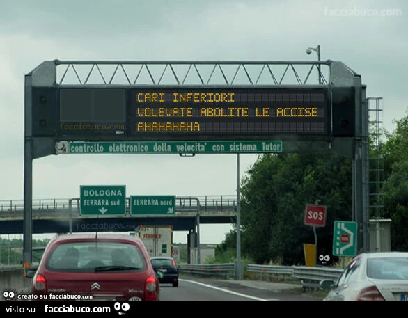 Cari inferiori volevate abolite le accise ahahahaha