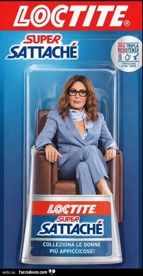 Super SATTACHé, attaccata alla poltrona
