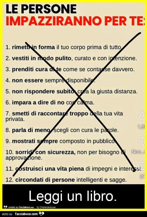 Leggi un libro