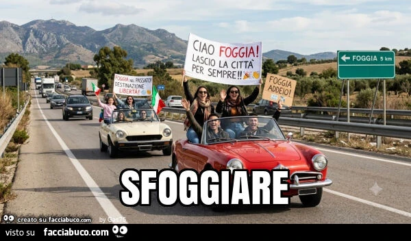Sfoggiare