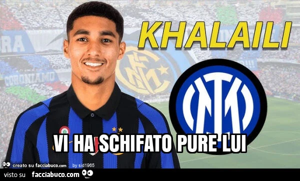 Vi ha schifato pure lui