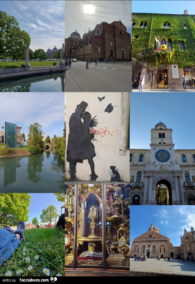 Gita fuoriporta nella città dei tre senza foto padova