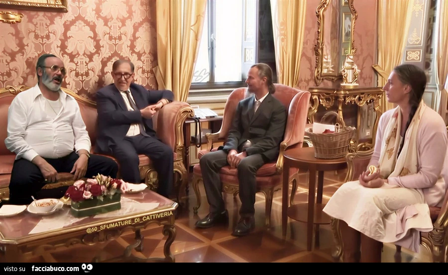 "Questi stanno in mezzo ar bosco cò 'sti funghi&hellip; "