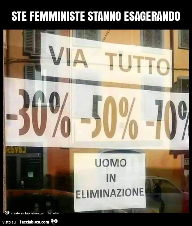 Ste femministe stanno esagerando