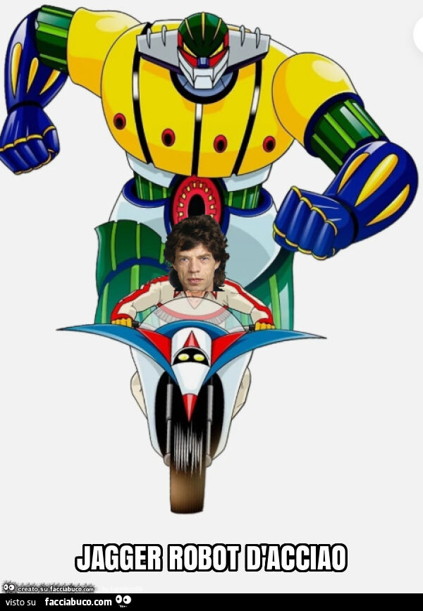 Jagger robot d'acciao
