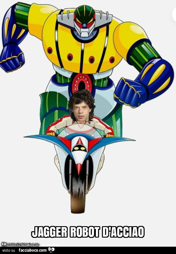 Jagger robot d'acciao