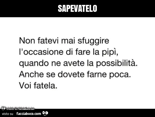 Sapevatelo