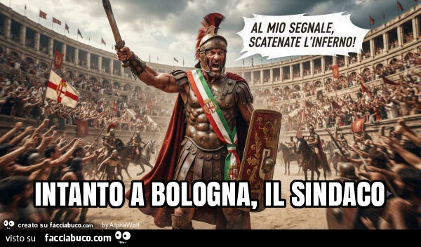 Intanto a bologna, il sindaco