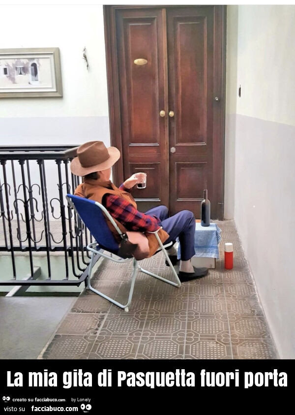 La mia gita di pasquetta fuori porta