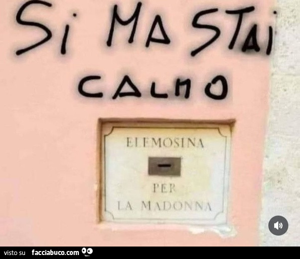 Stà calmo