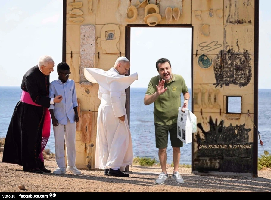 Papa Leone a Lampedusa