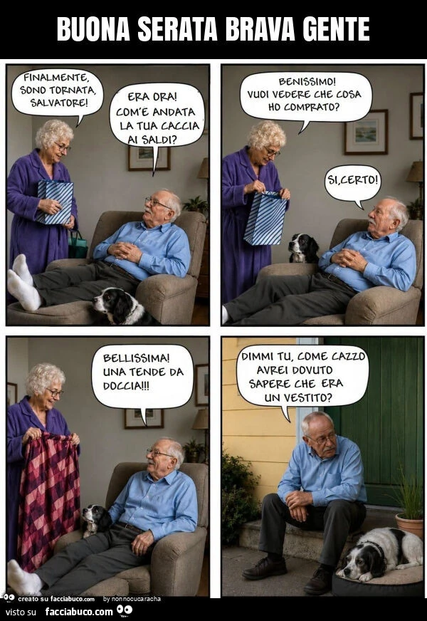 Buona serata brava gente