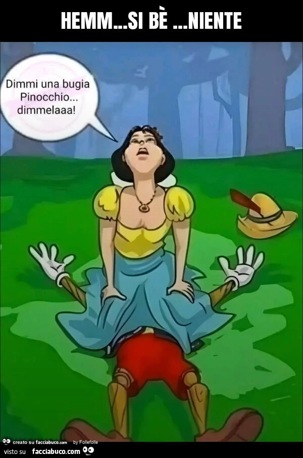 Hemm&hellip; si bè&hellip; niente