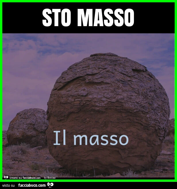Sto masso