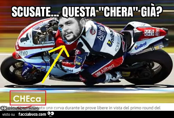 Scusate&hellip; questa "chera" già?