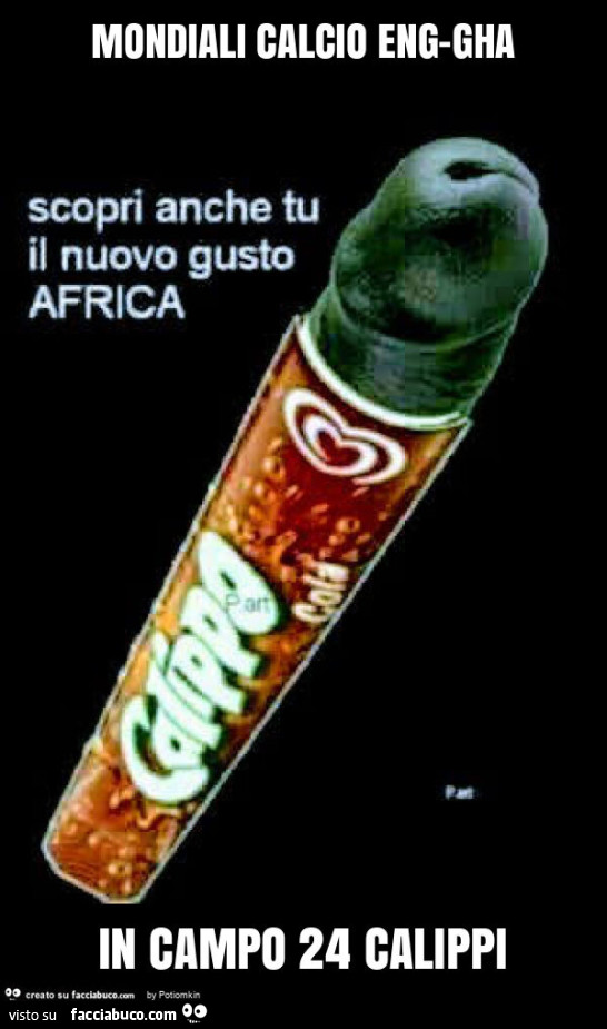 Mondiali calcio eng-gha in campo 24 calippi