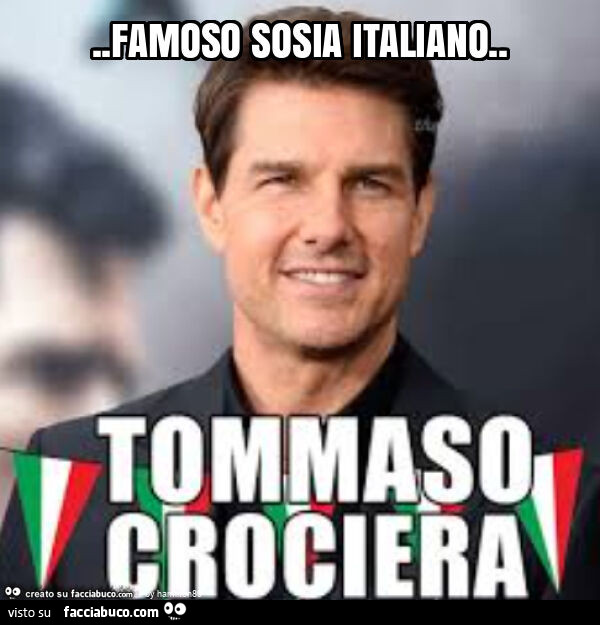 Famoso sosia italiano