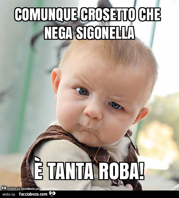 Comunque crosetto che nega sigonella è tanta roba