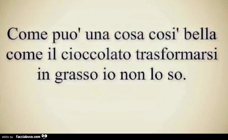 Cioccolato