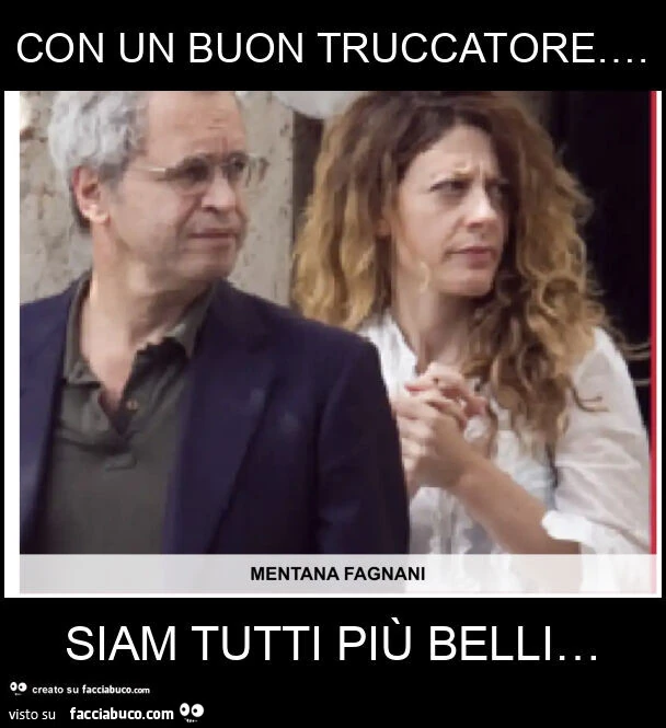 Con un buon truccatore&hellip; . Siam tutti più belli&hellip;