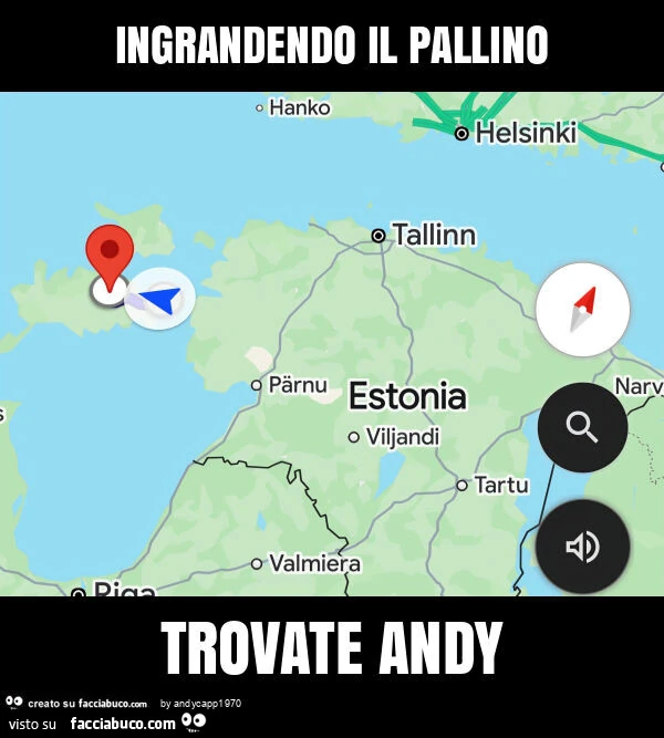 Ingrandendo il pallino trovate andy