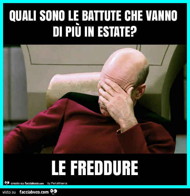 Quali sono le battute che vanno di piรน in estate? Le freddure