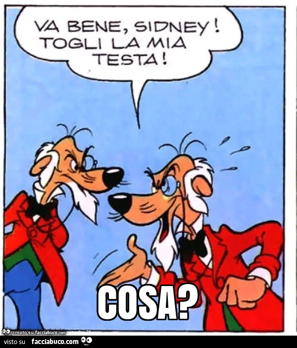 Cosa?