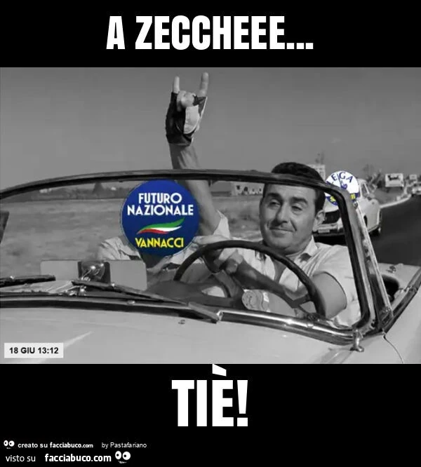 A zeccheee&hellip; tiè