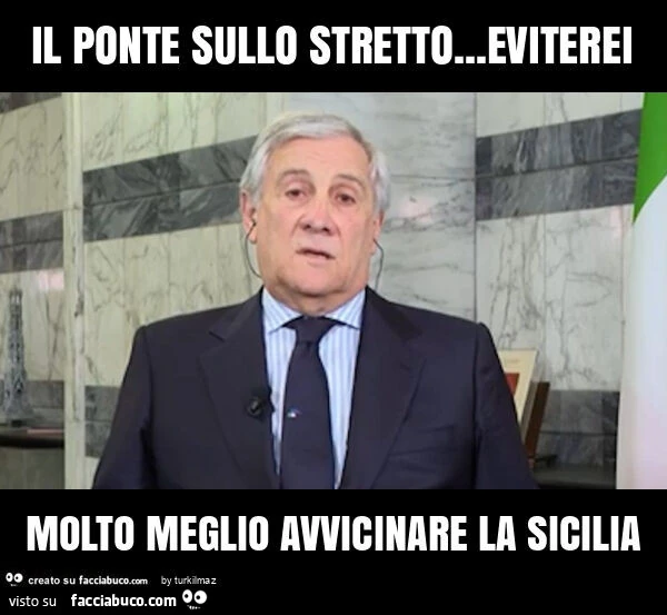 Il ponte sullo stretto&hellip; eviterei molto meglio avvicinare la sicilia
