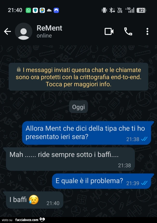 Donna baffuta
