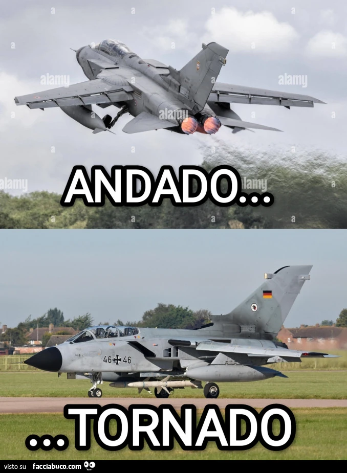 ANDADO&hellip; TORNADO