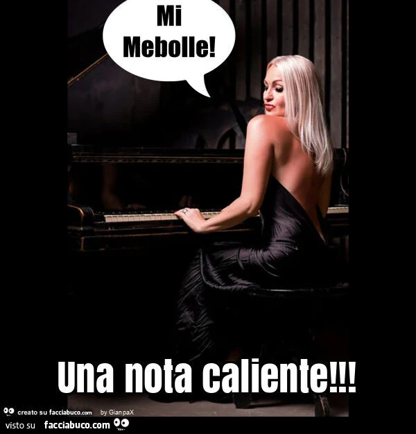 Una nota caliente
