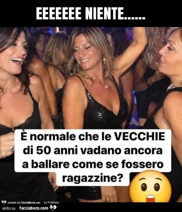 Eeeeeee niente