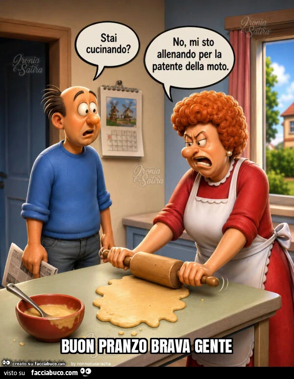 Buon pranzo brava gente